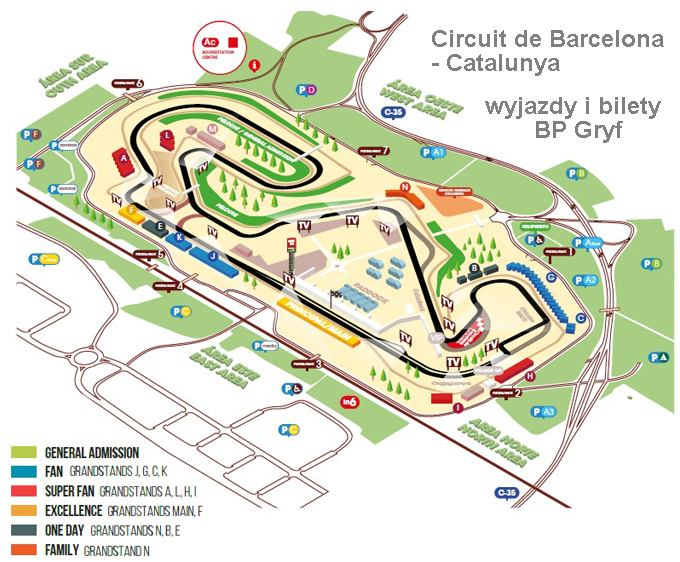 Wyjazdy na F1 Barcelona i bilety