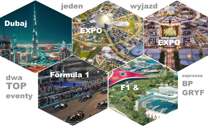 Wyjazd na EXPO i Formula 1 do Dubaju