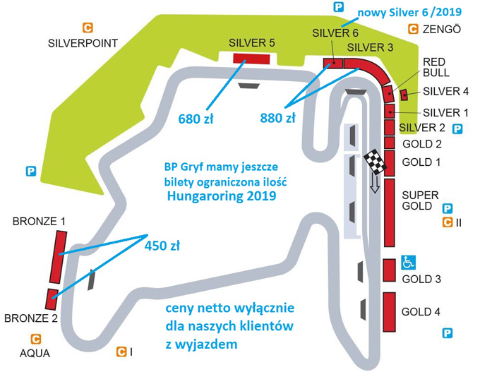 Wyjazd i bilety F1 Hungaroring 2019 | BP Gryf Bilety na Formula 1 Hungaroring 2019 rok, w dobrej cenie.