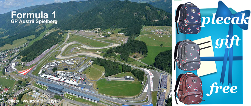 Wyjazd F1 Austria i Gift Free | BP Gryf