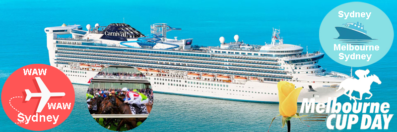 Przelot do Sydney rejs do Melbourne | BP Gryf Melbourne Cup Karnawał wyścigowy i Sydney | BP Gryf
