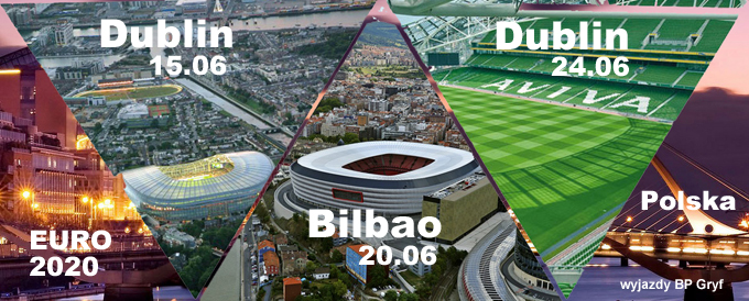 EURO 2020 wyjazdy na mecze | BP Gryf Organizator wyjazdów na EURO 2020 w piłce nożnej.