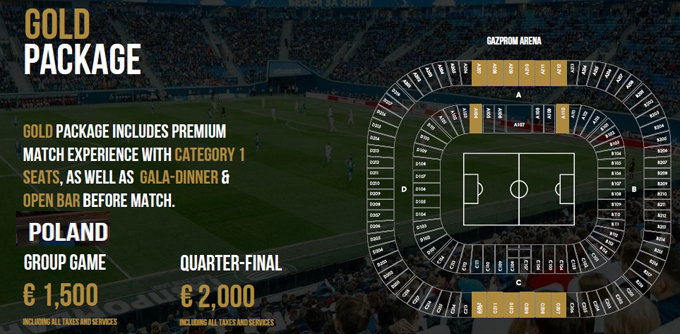 VIP pakiety EURO 2021 | BP Gryf VIP pakiety na EURO 2021, Petersburg i Polska