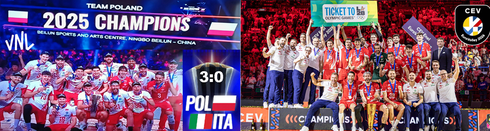 Polska wygrała VNL 2025 i ME 2026