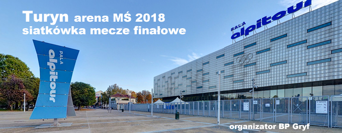 Turyn MŚ w siatkówce arena | BP Gryf Wyjazdy na MŚ w siatkówce organizator