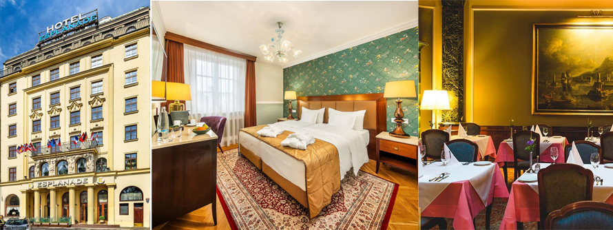 Praga Esplanade Hotel 5 star | BP Gryf