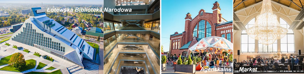 Łotewska Biblioteka Narodowa i Market | BP Gryf