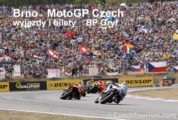 Bilety i wyjazdy na wyścigi MotoGP do Brna