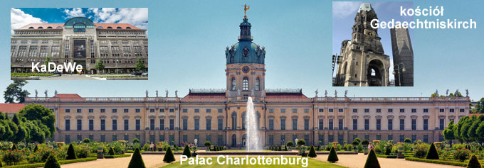 Pałac Charlottenburg, wycieczki do Berlina
